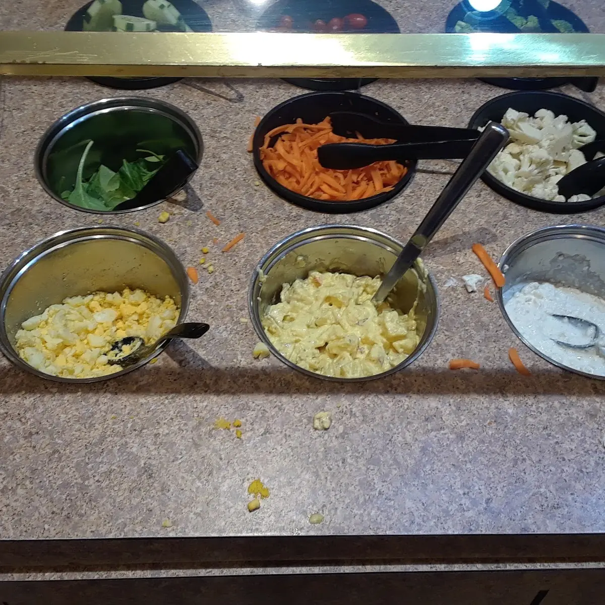 Messy Salad Bar