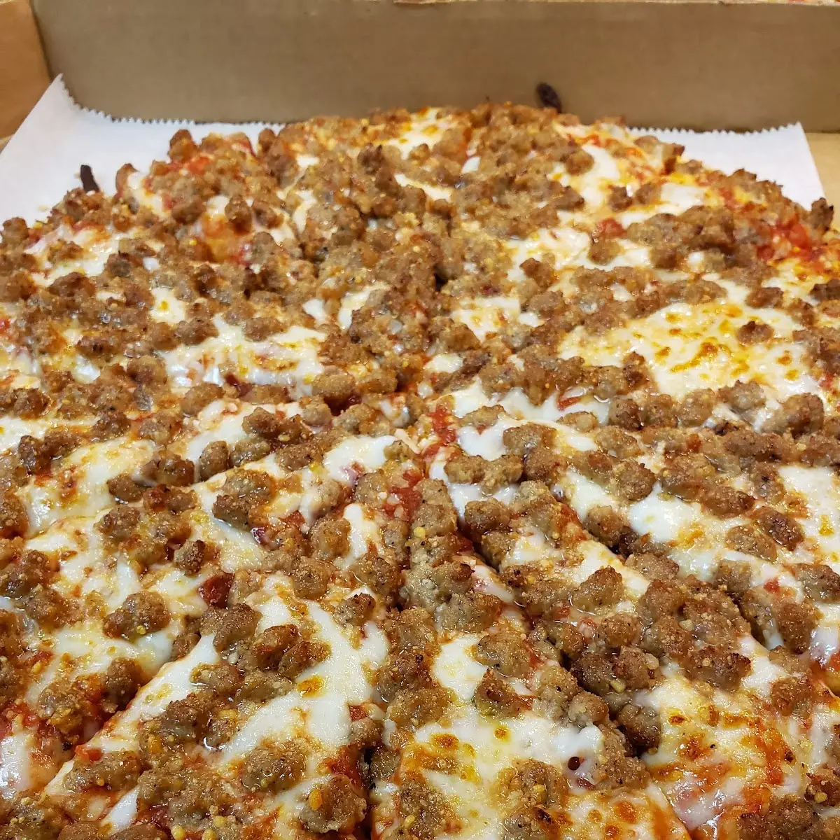 Mild Sausage Pizza