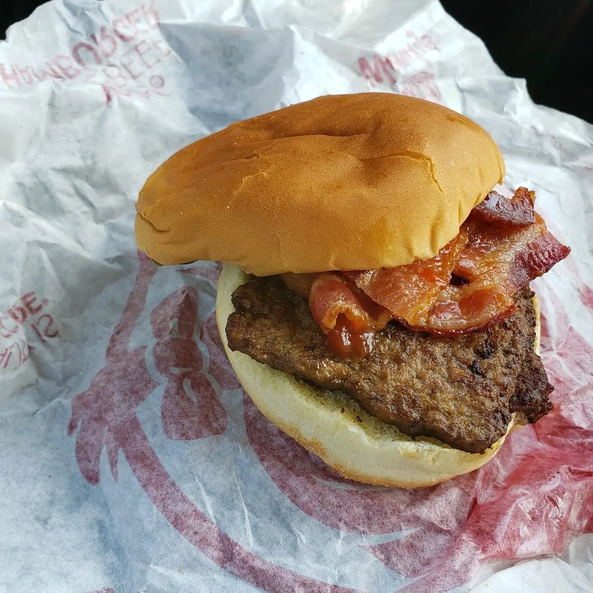 Double Bacon Burger