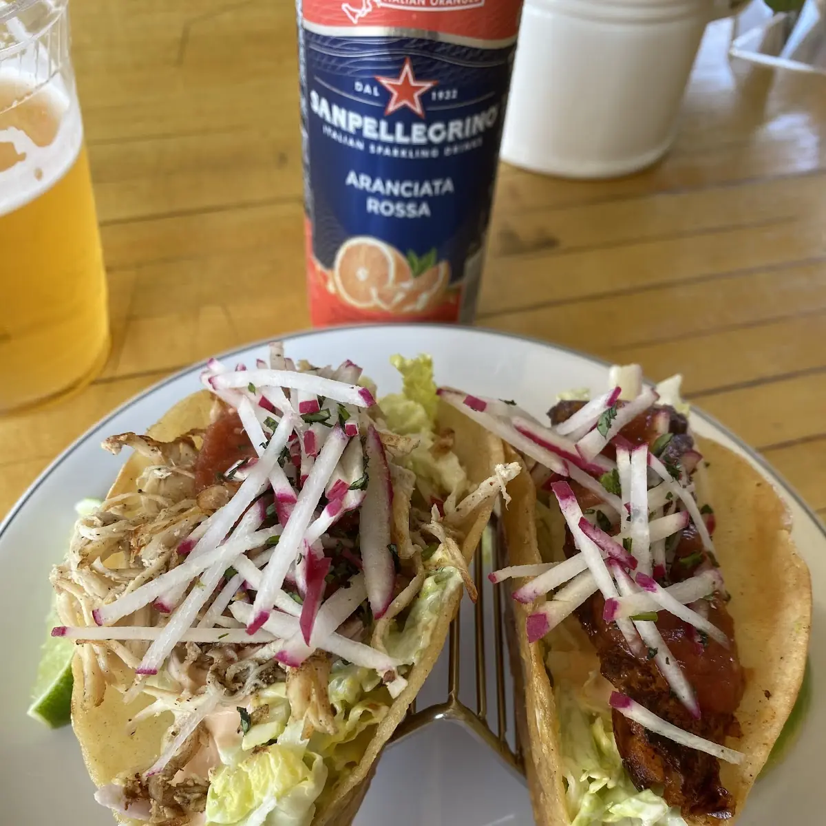 Fish and Chicken Tacos