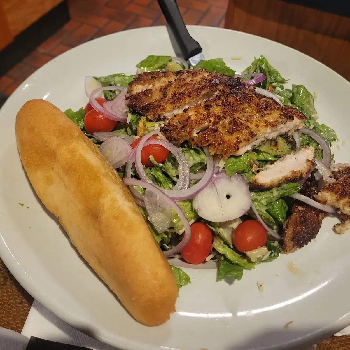 Grilled Chicken Caesar Salad