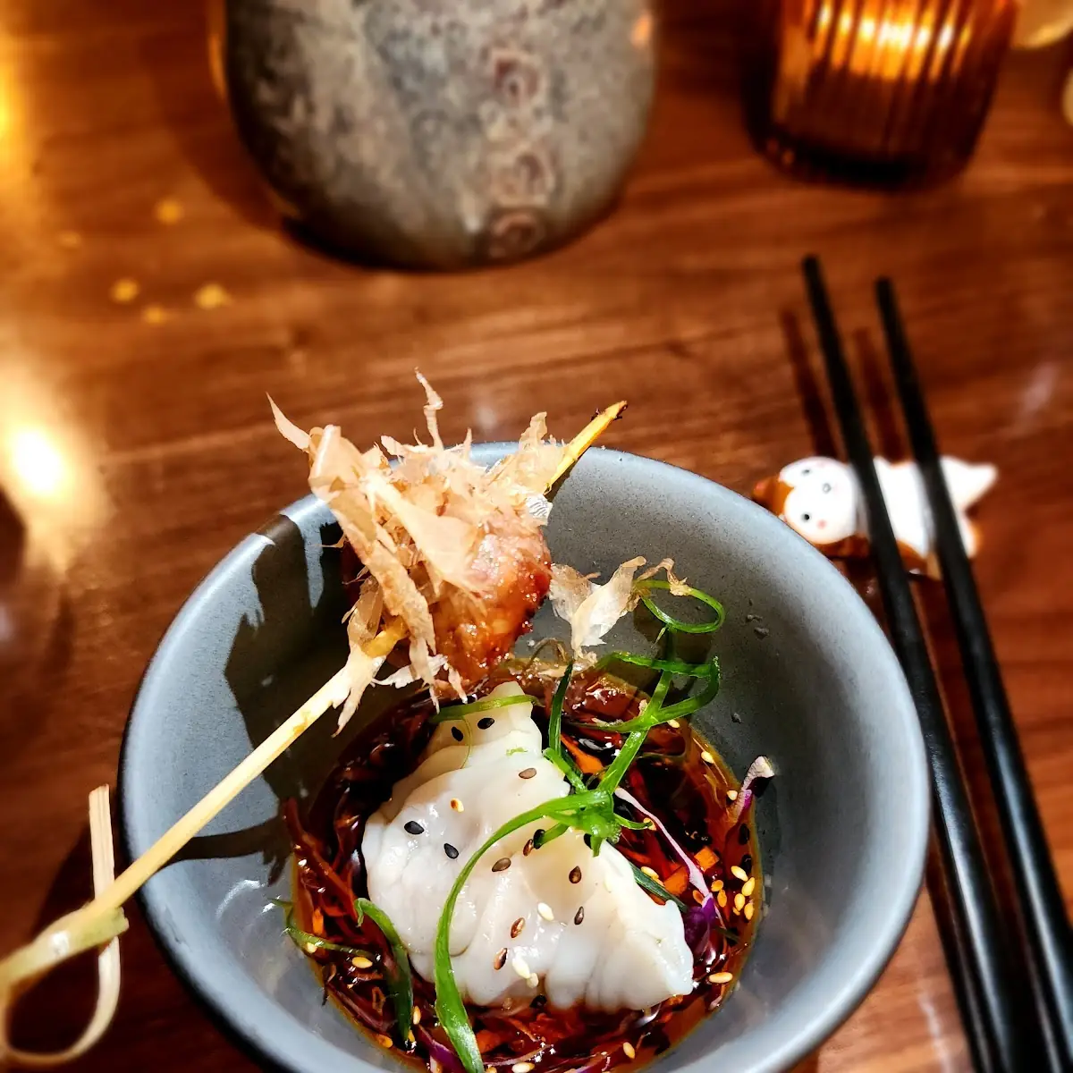 Red Oil Dumplings