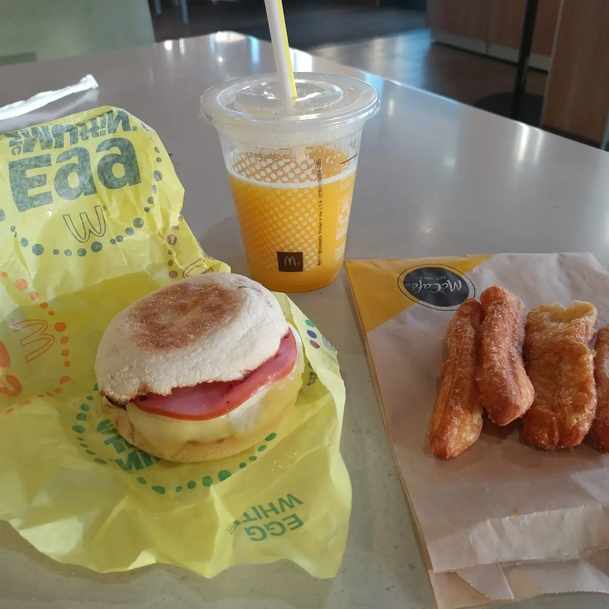 Breakfast Egg White Sandwich