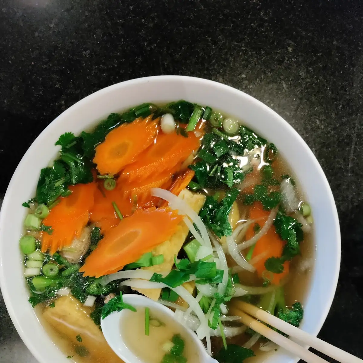 Vegetable and Tofu Soup