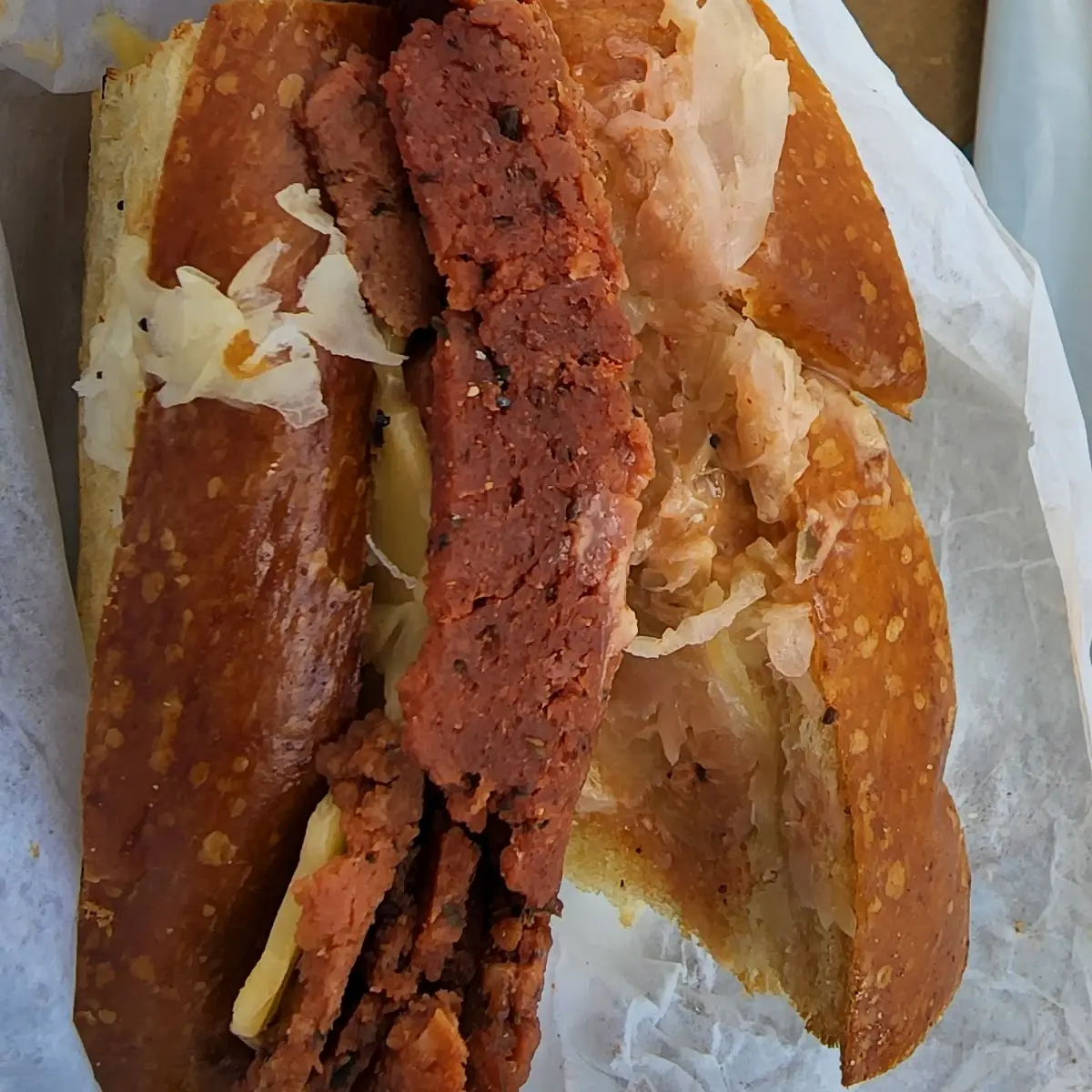 Vegan Reuben Sandwich
