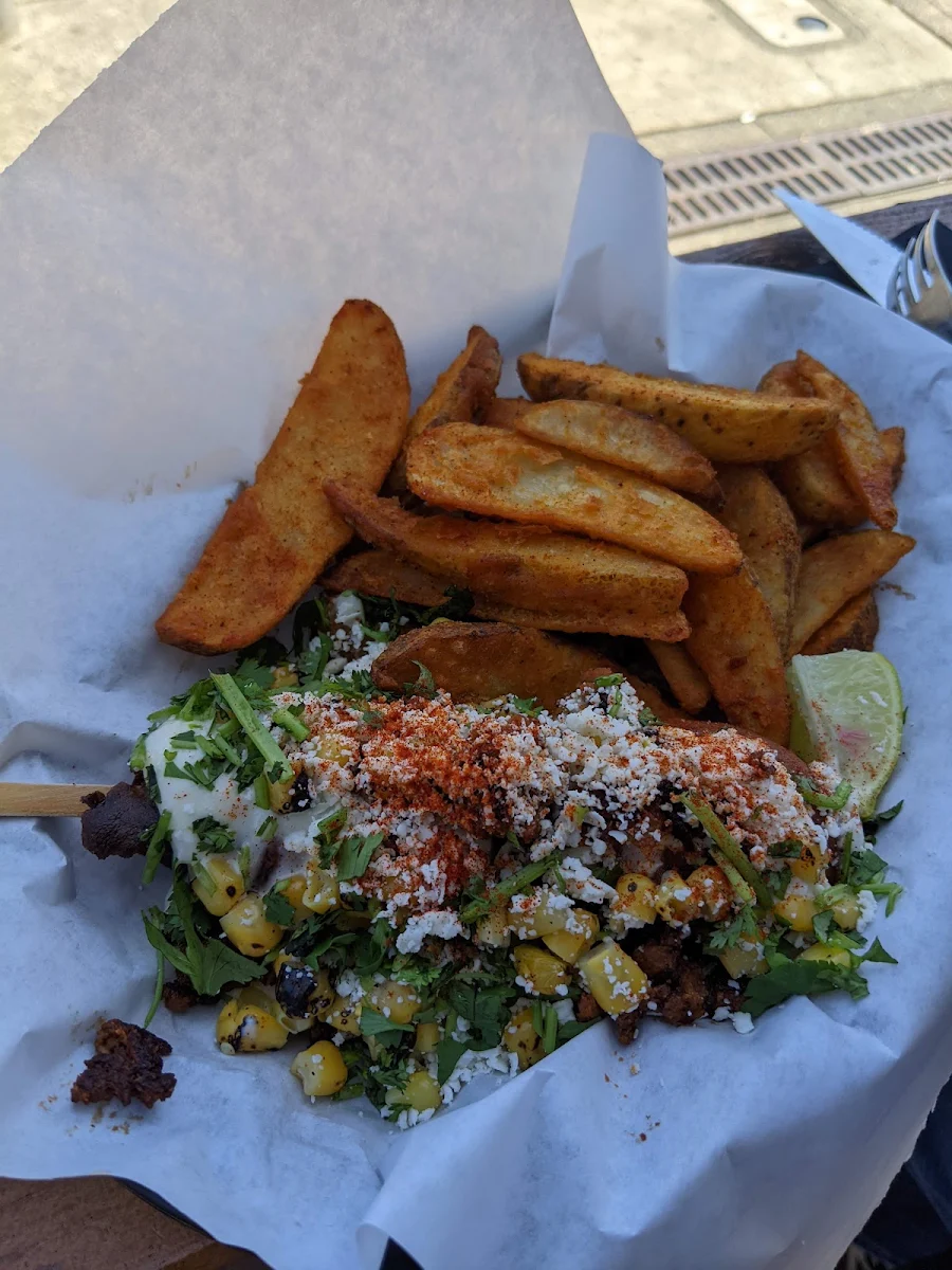 Elote Corn Dog