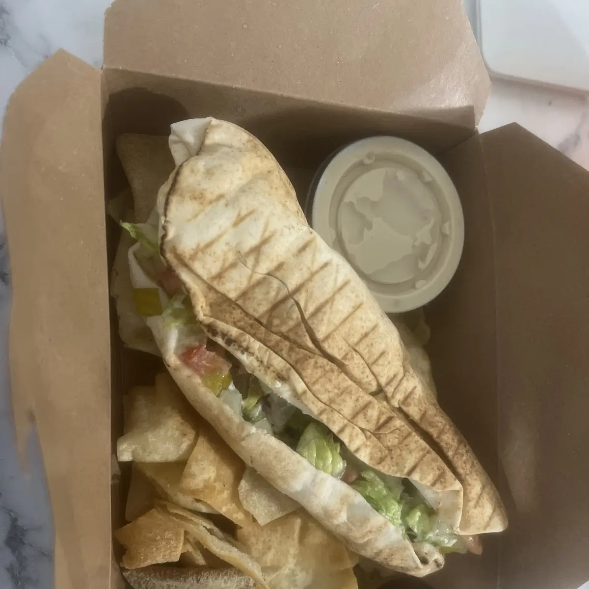 Chicken Shawarma Sandwich