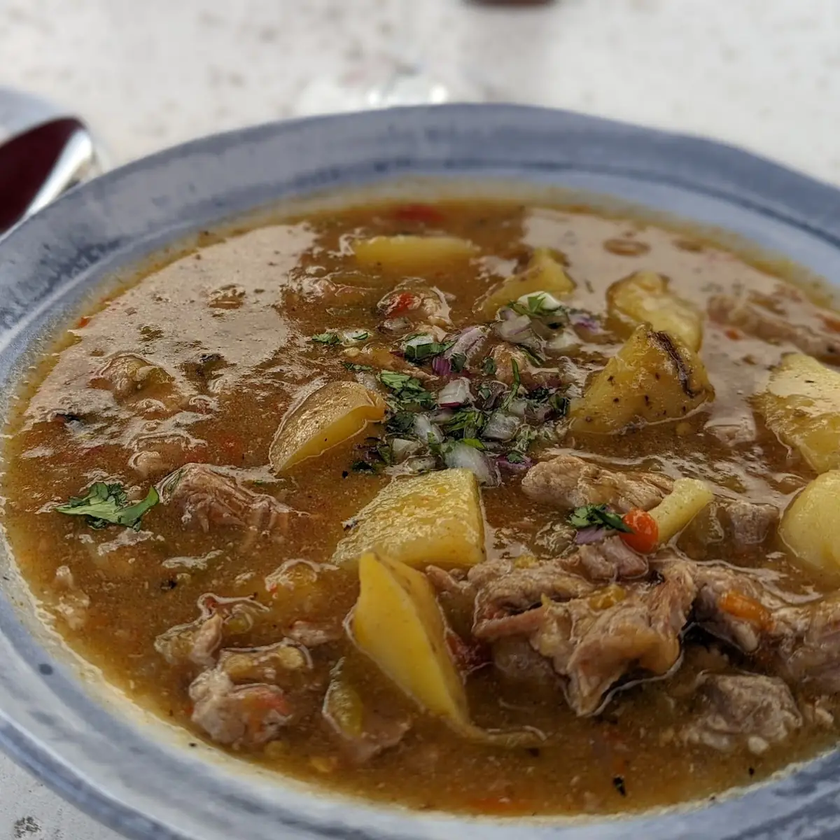 Green Chile Pork Stew