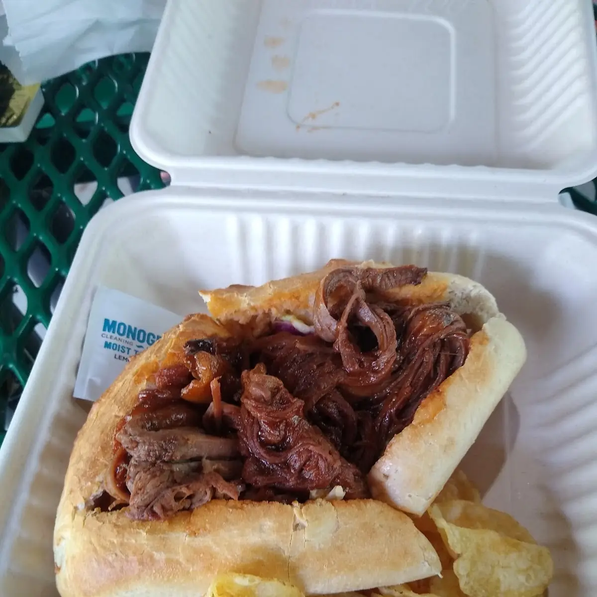 Beef BBQ PO Boy