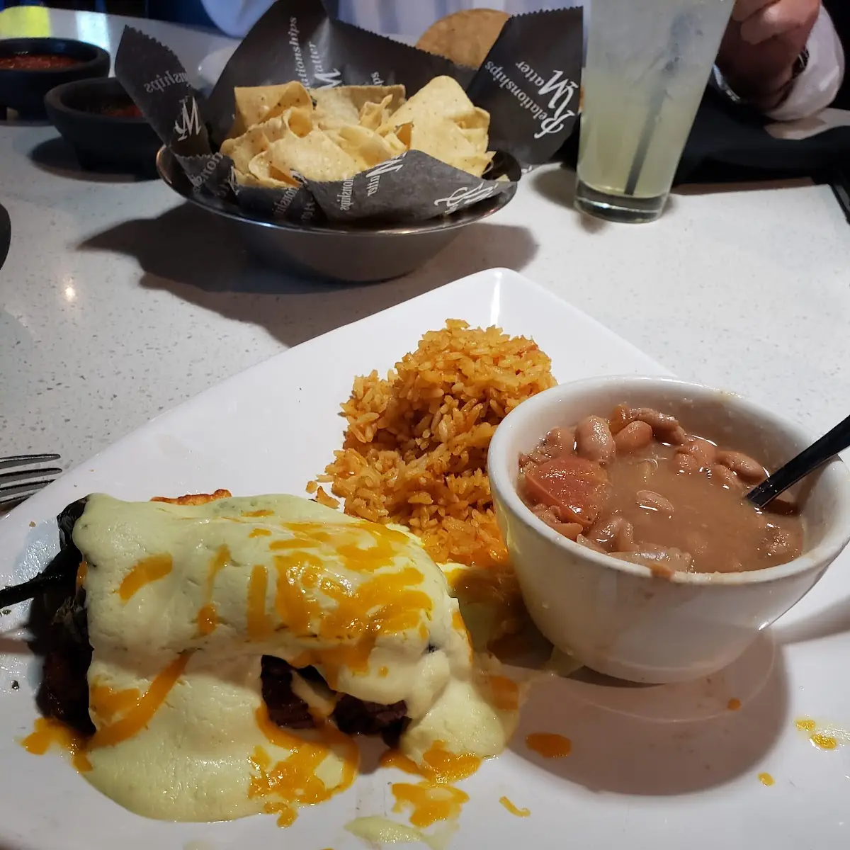 Grilled Chile Relleno