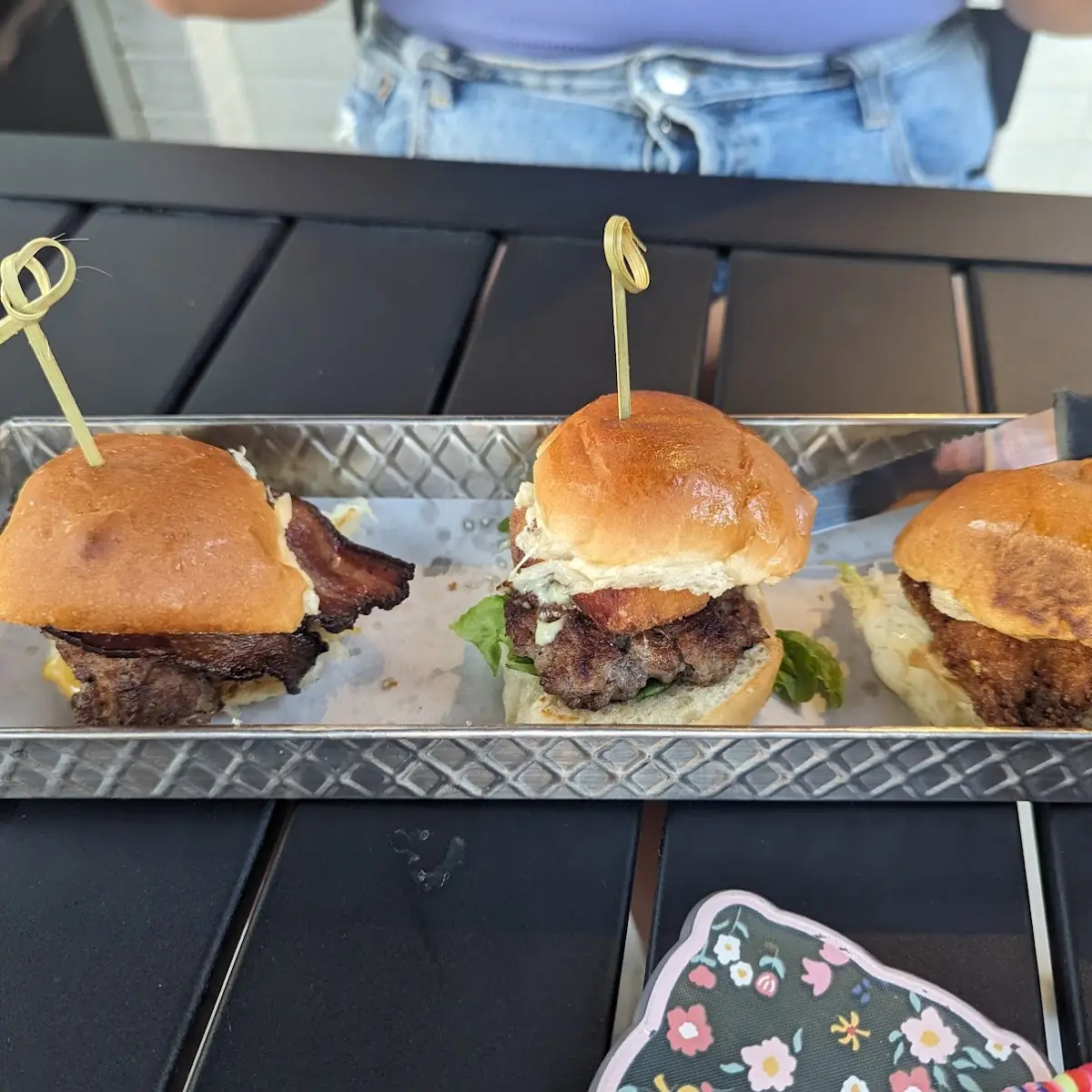 Slider Burger Flight