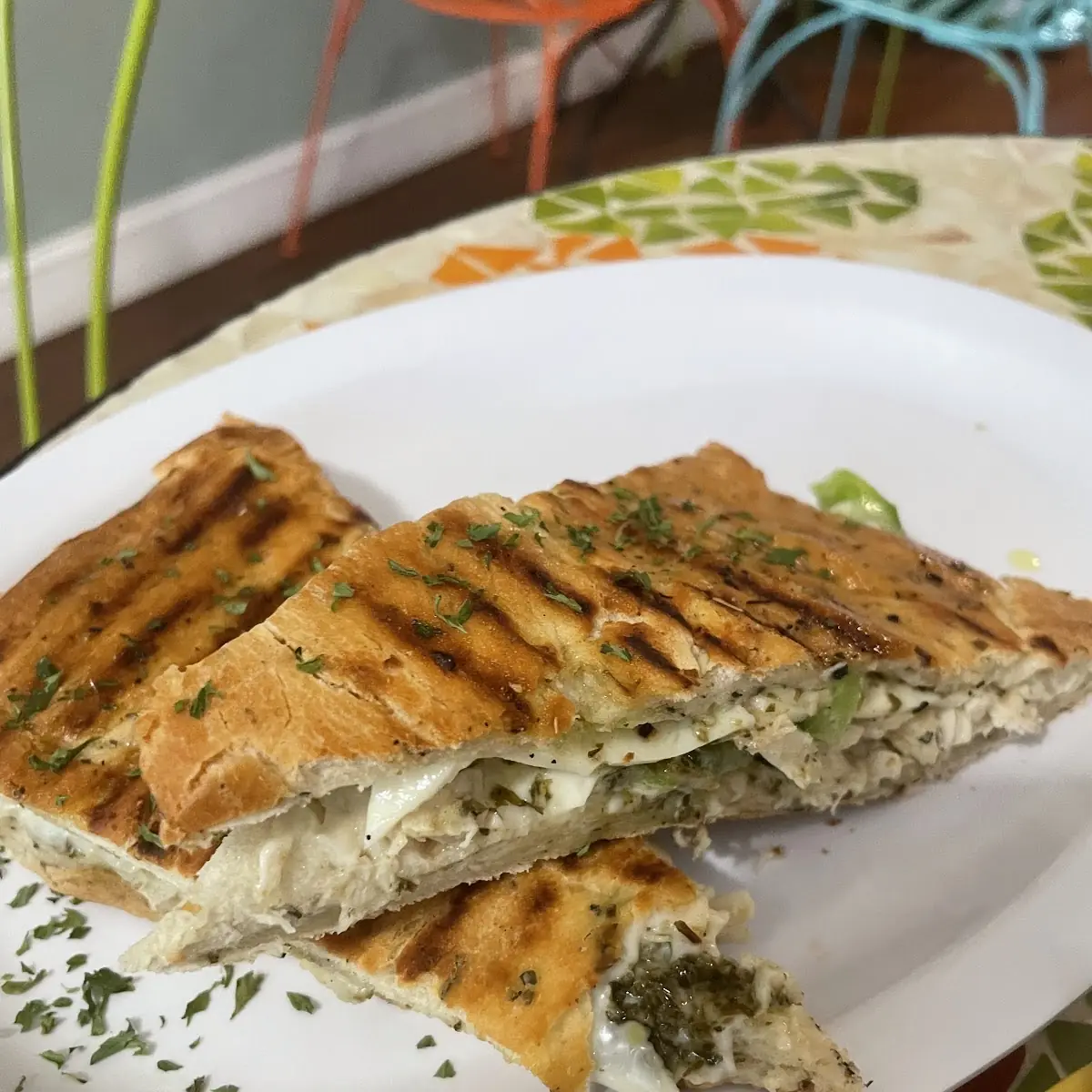 Chicken Pesto Panini
