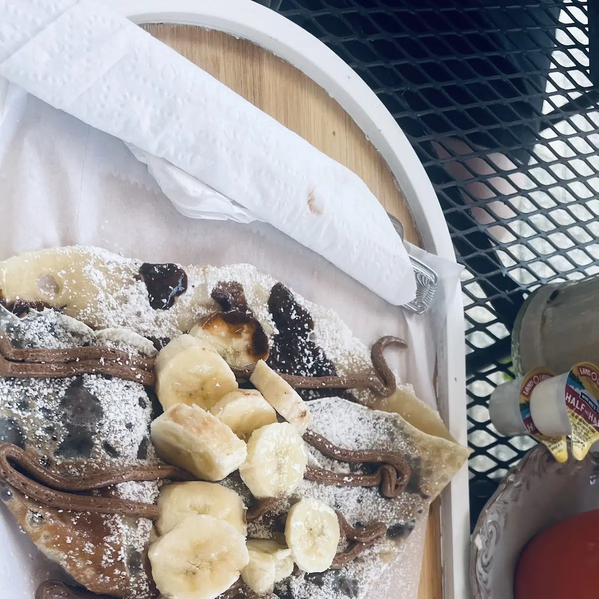 Chocolate Banana Crepe