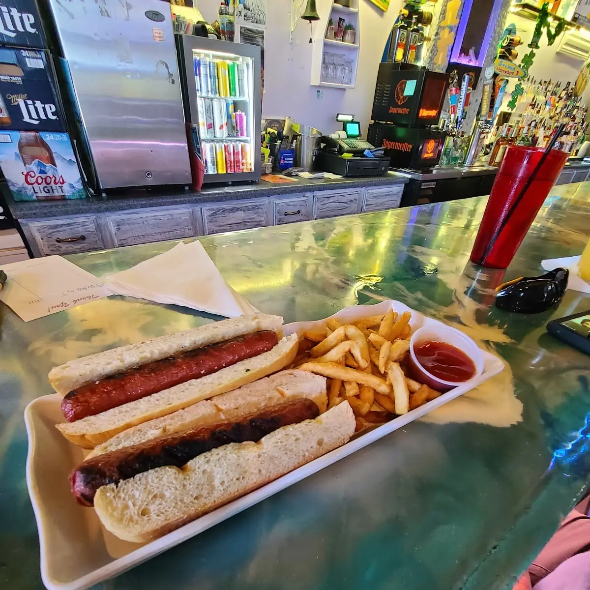 Hot Dog and Fries
