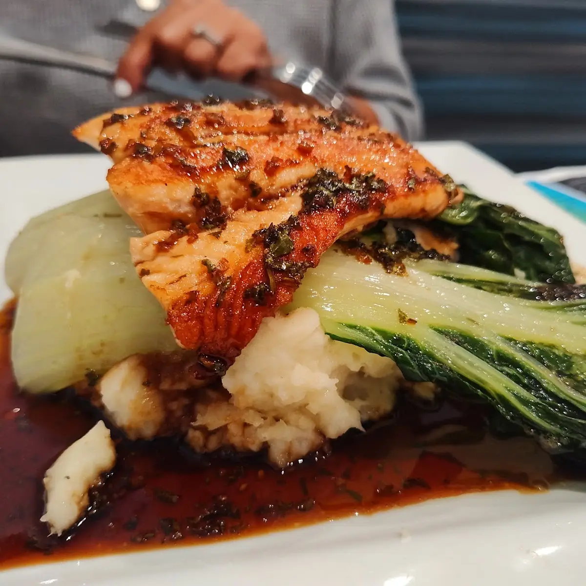Glazed Salmon Special