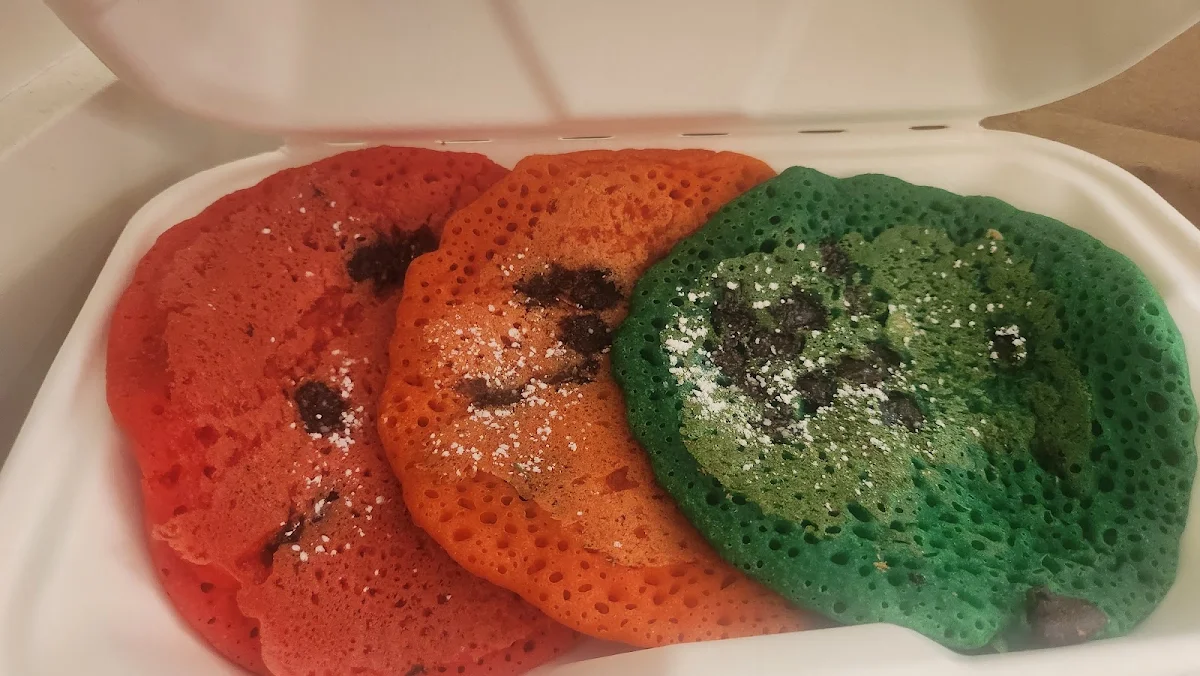 Rainbow Pancakes