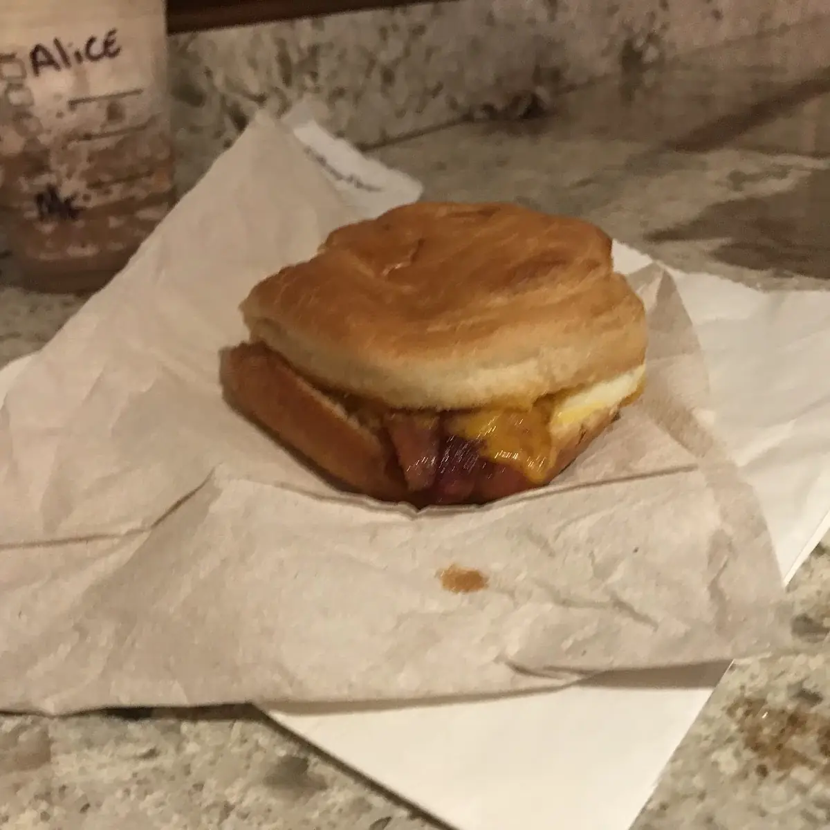 Bacon Egg and Cheese