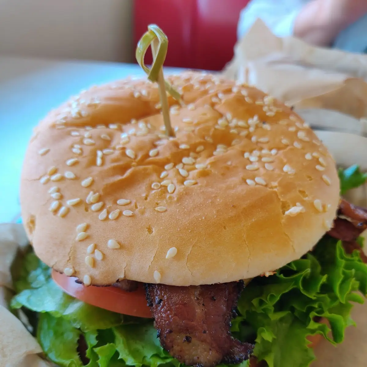 Papper Bacon Cheese Burger
