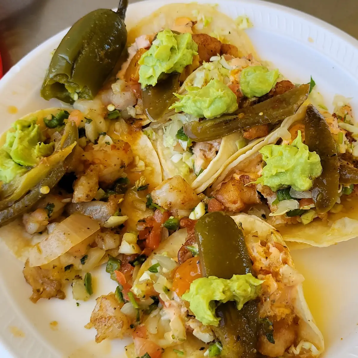 Fish and Shrimp Tacos