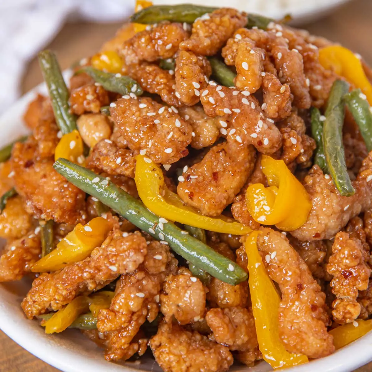 Sesame Honey Chicken