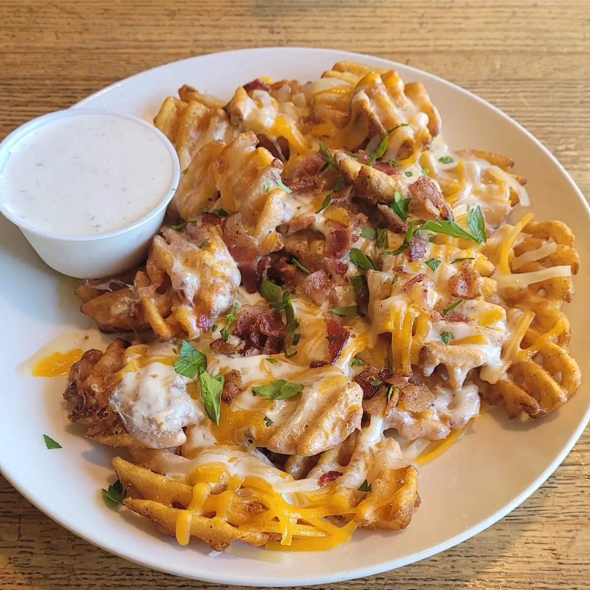 Loaded Waffle Fries
