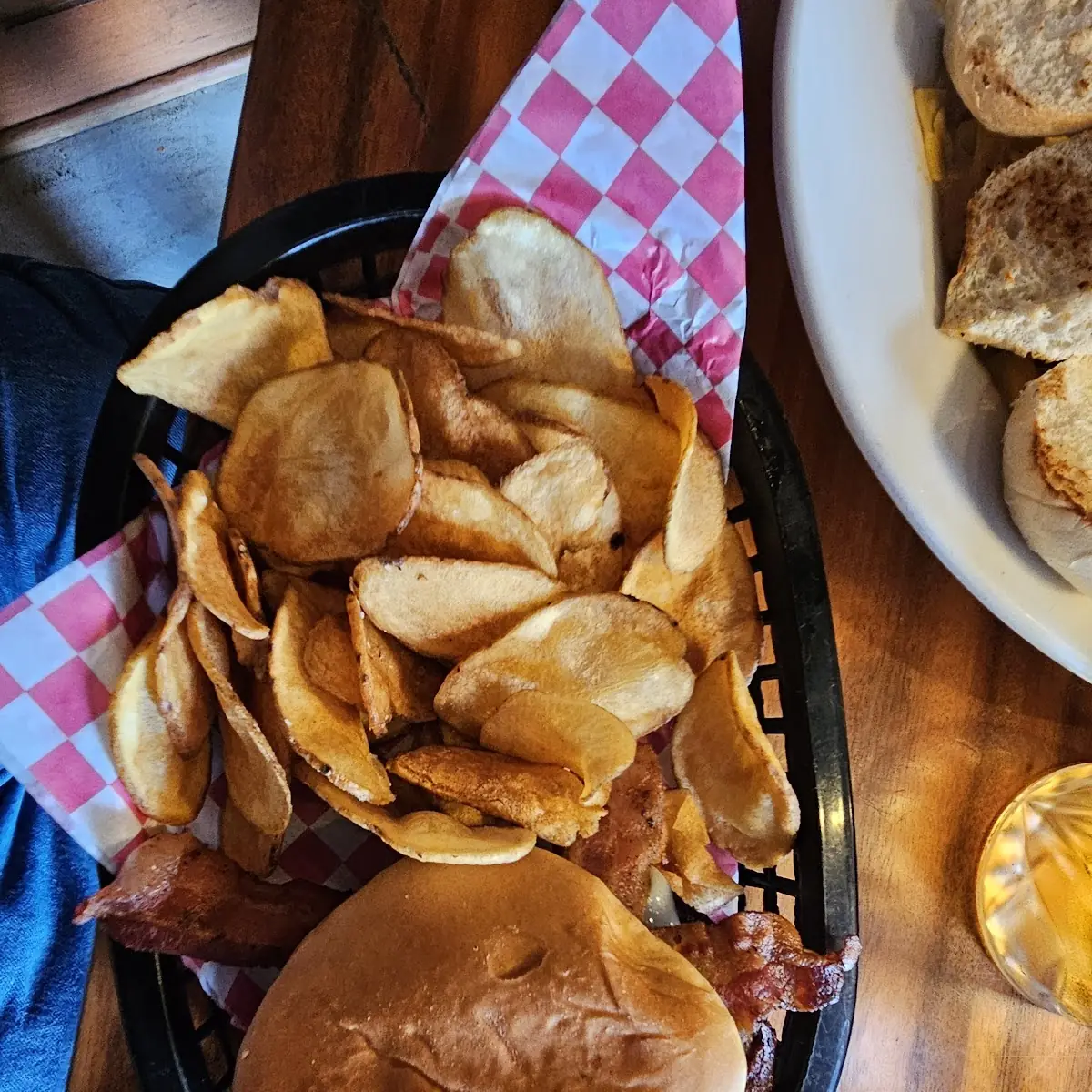 Crispy Bacon Swiss Burger