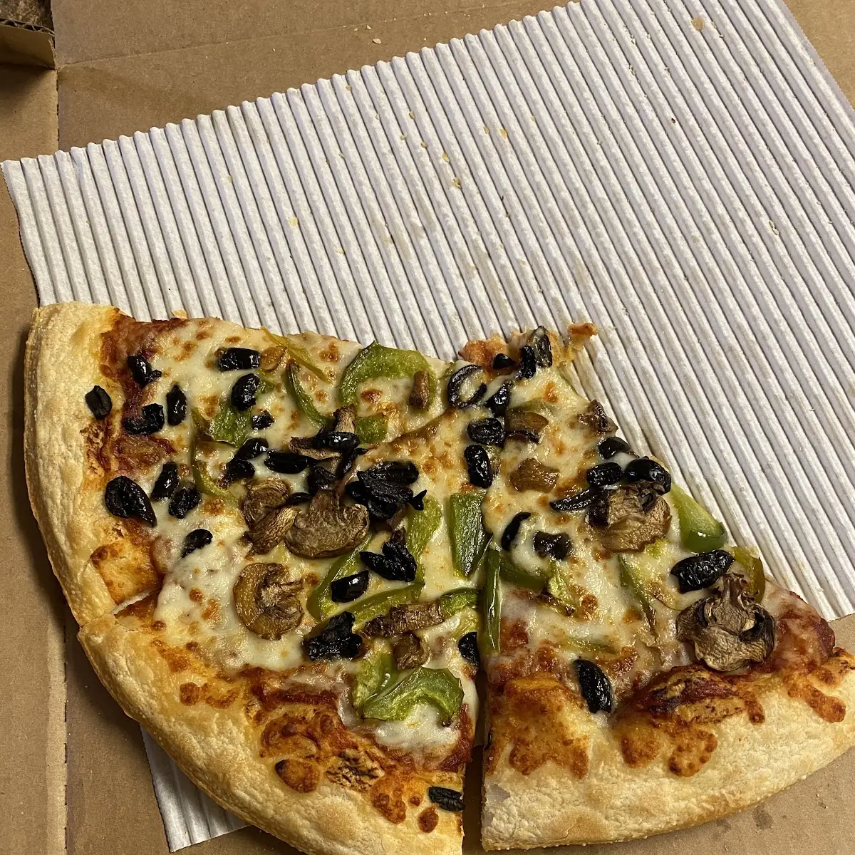 3 Toppings Veggie Pizza Slice