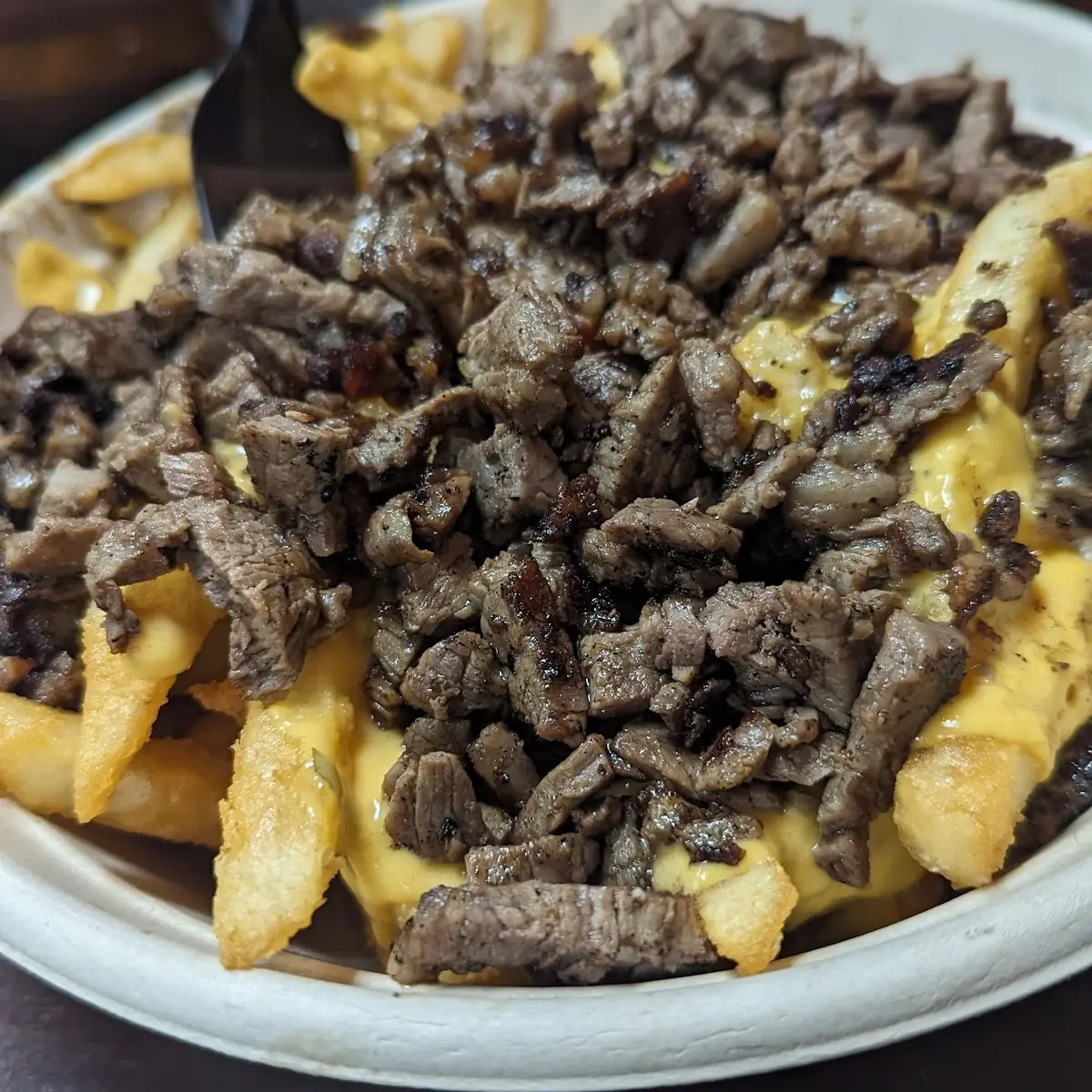 Cheese Fries Steak