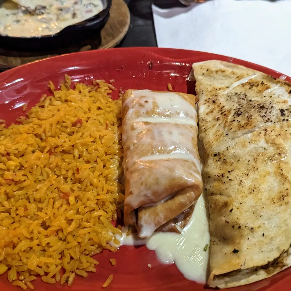 Chimichanga Steak Quesadilla