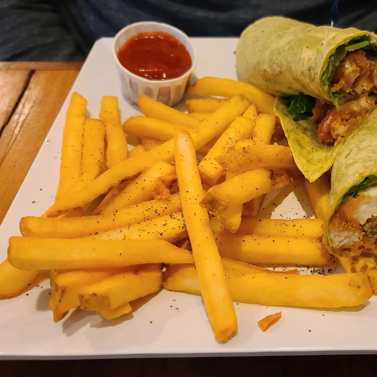 Spicy Chicken Wrap