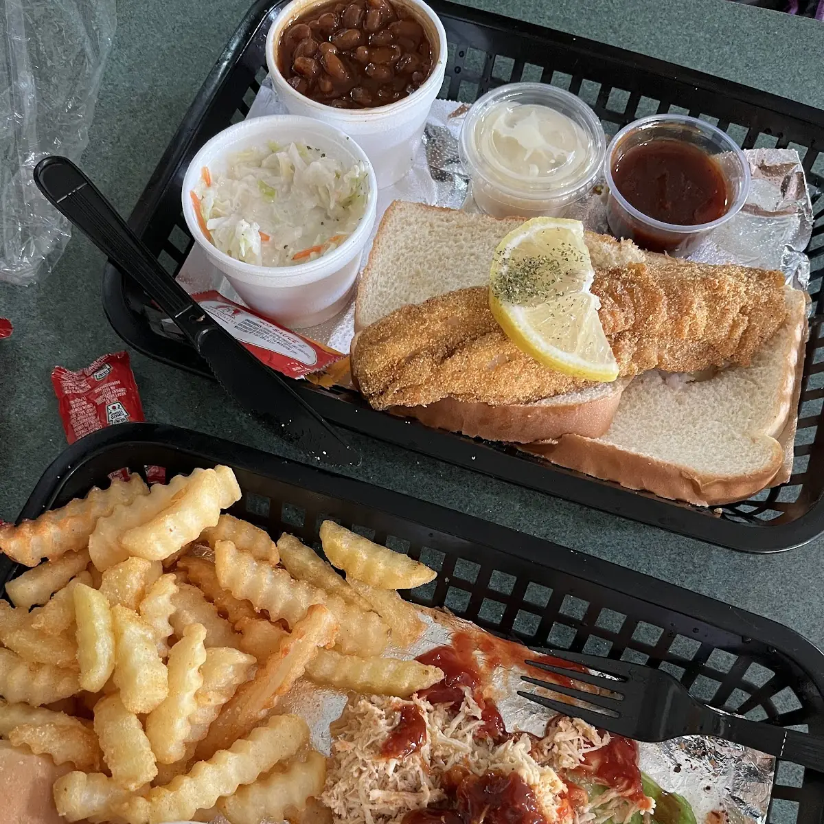 Pulled Chicken Barbecue Chicken
