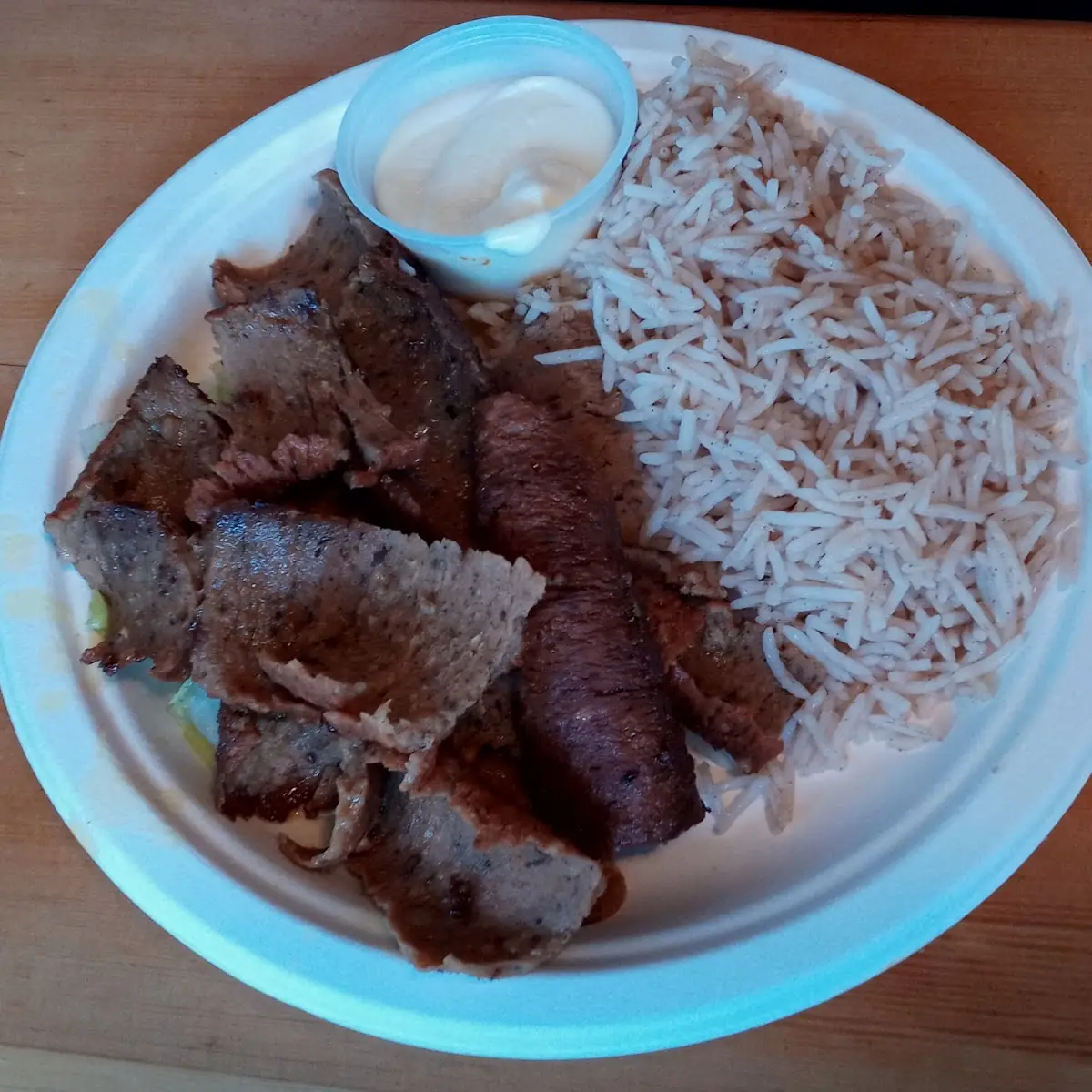 Lamb Gyro Platter