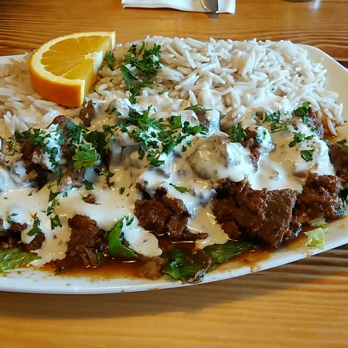 Lamb Shawarma Plate