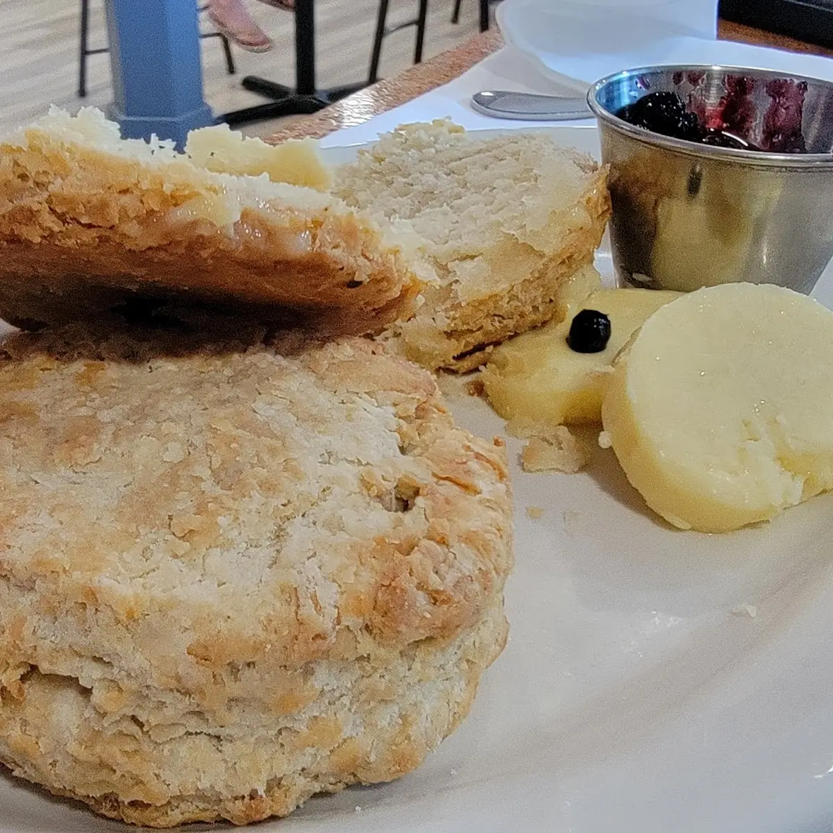 Biscuits Butter Jam