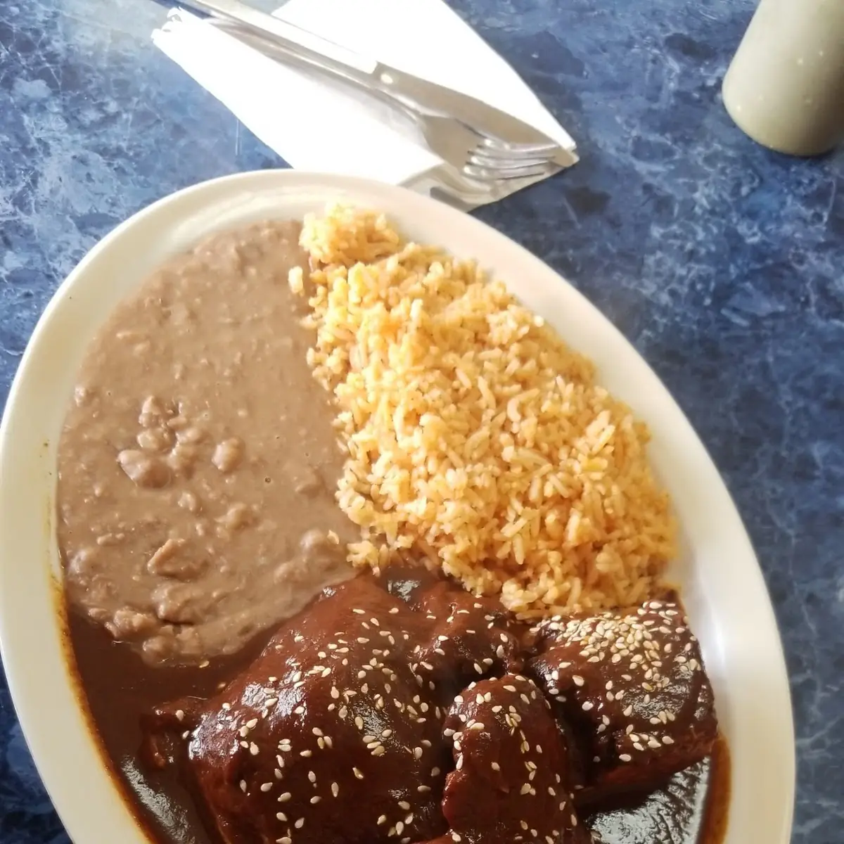 Mole Negro De Pollo