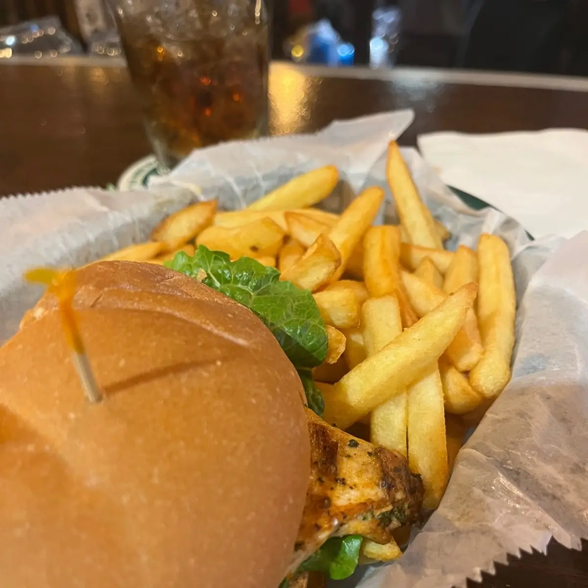 Grilled Chicken Sandwich Combo