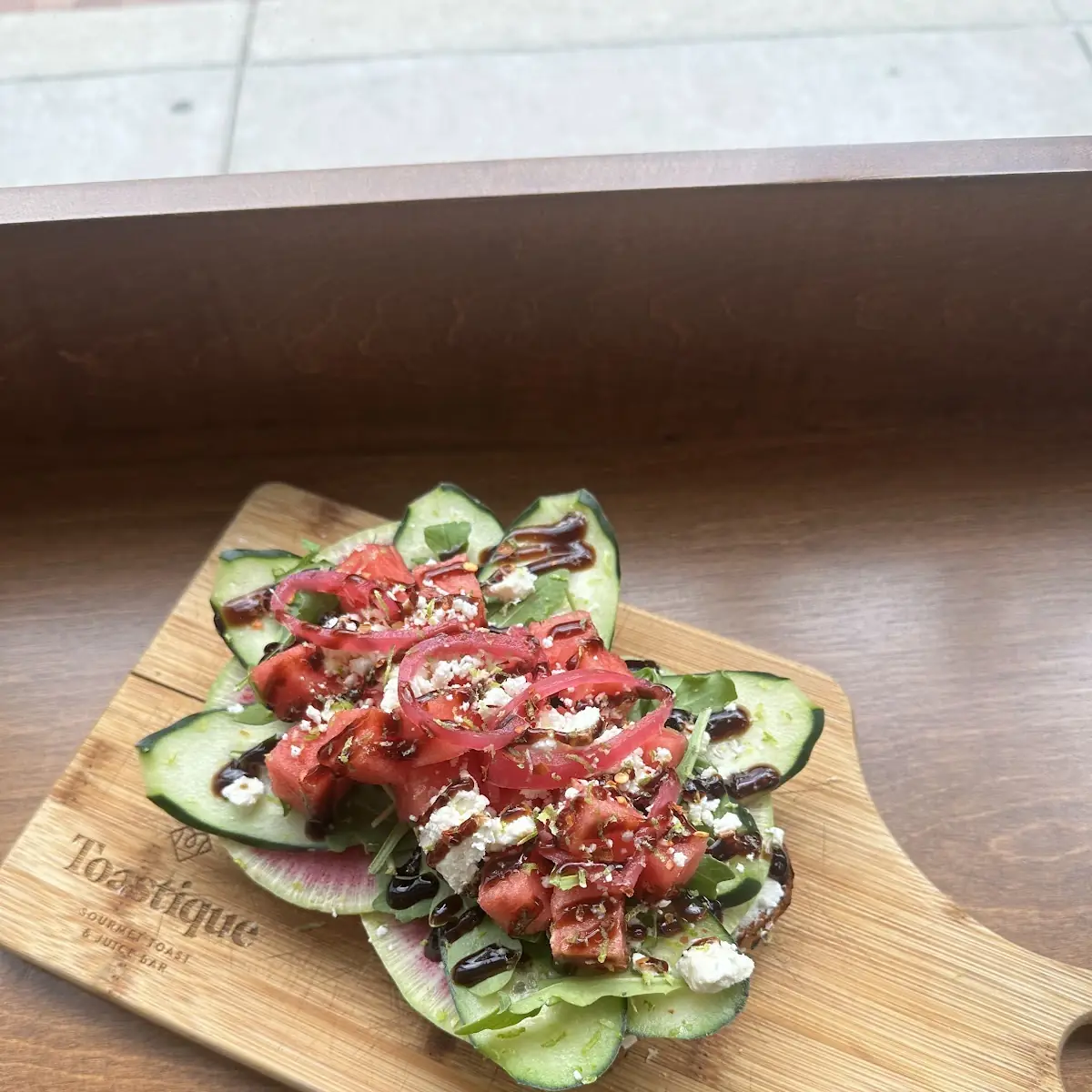 Spicy Ahi Tuna Toast