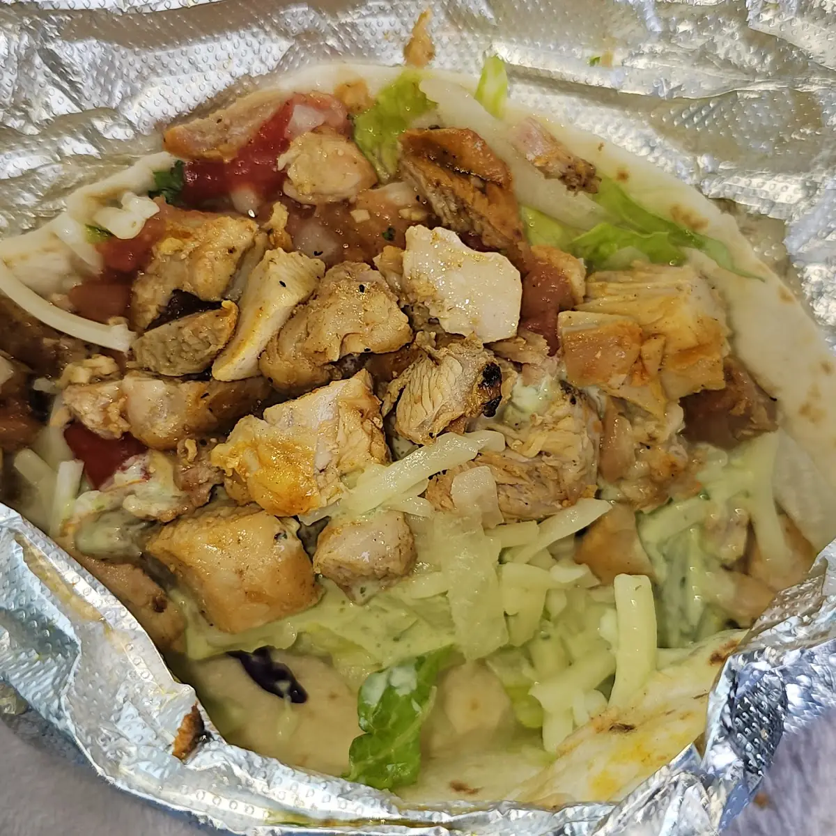Chicken Soft Taco