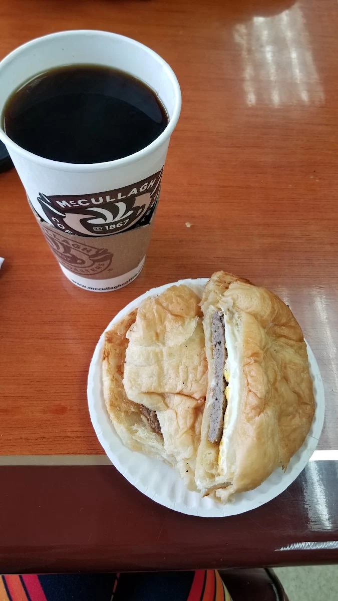 Egg Cheese Sausage Sandwich