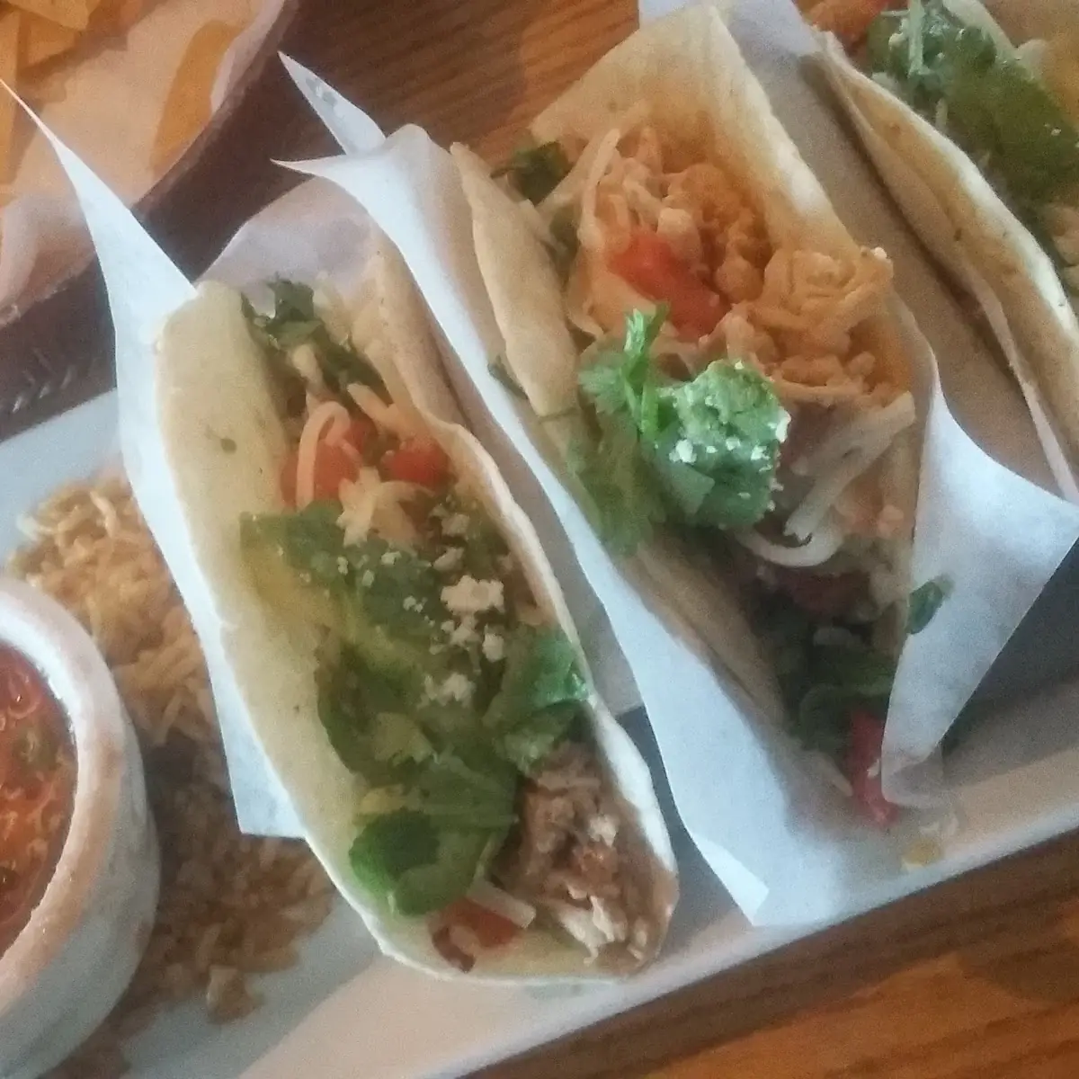 Ranchero Chicken Tacos