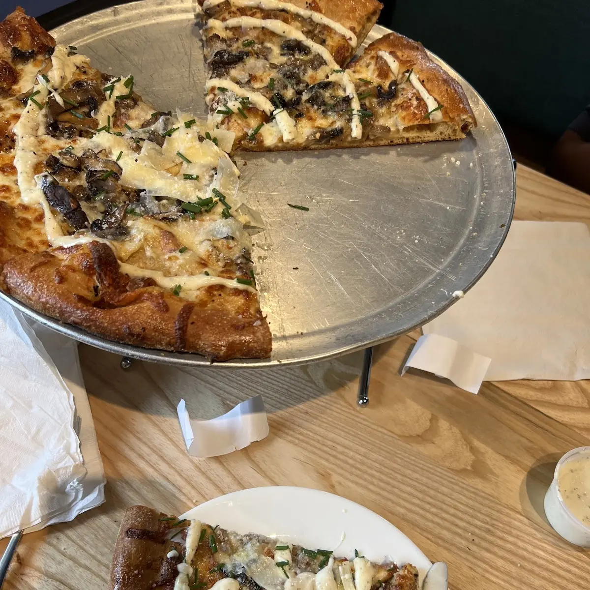 Shitake Mushroom Pizza