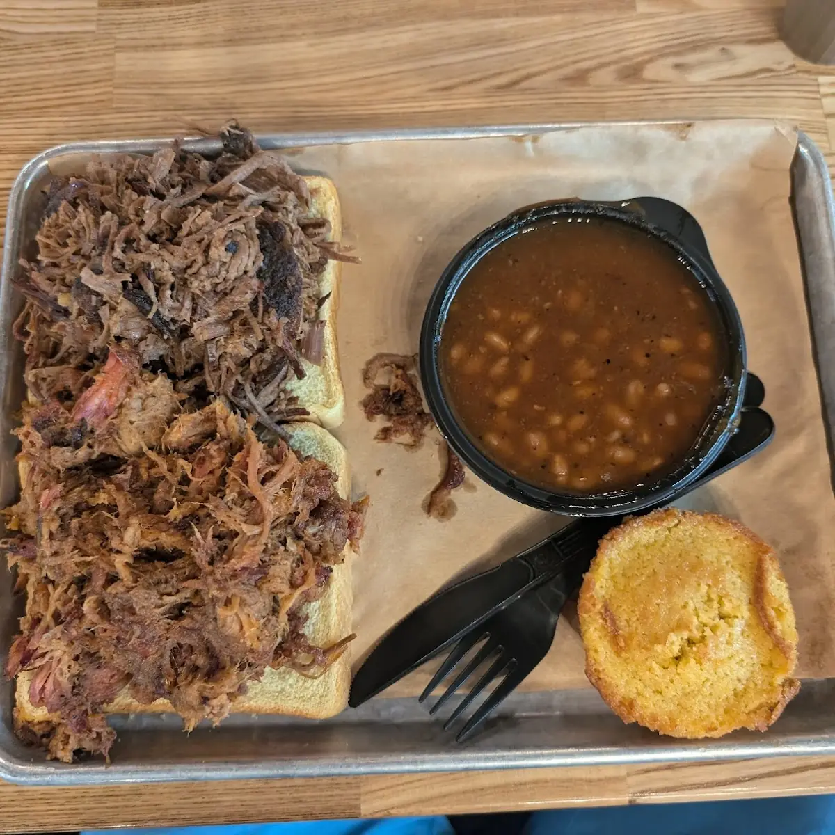 Chopped Brisket Pulled Pork