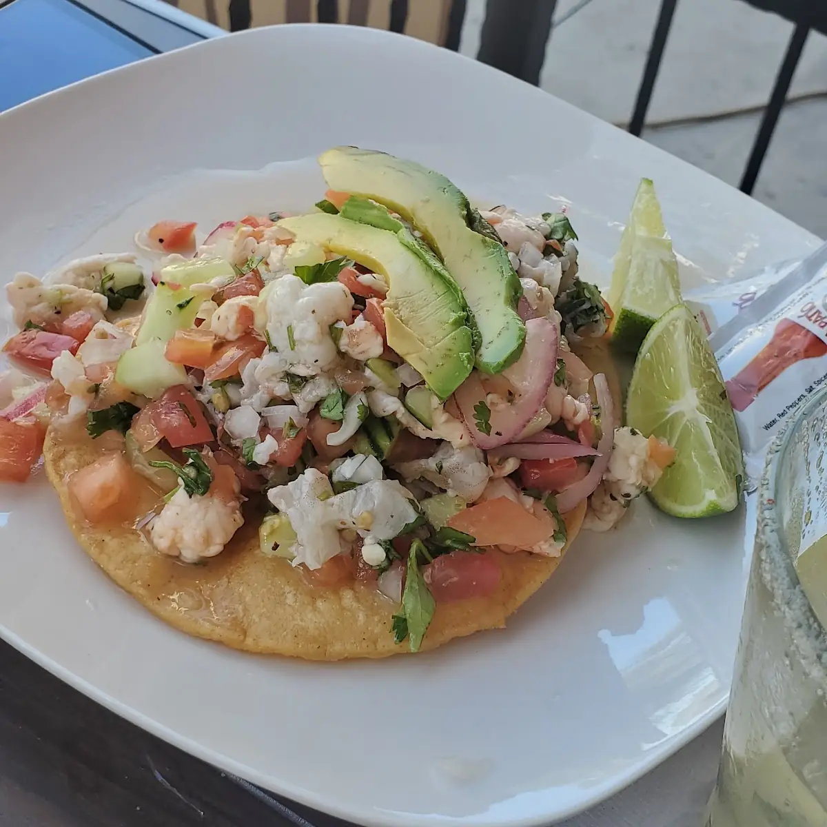 Ceviche Tostada