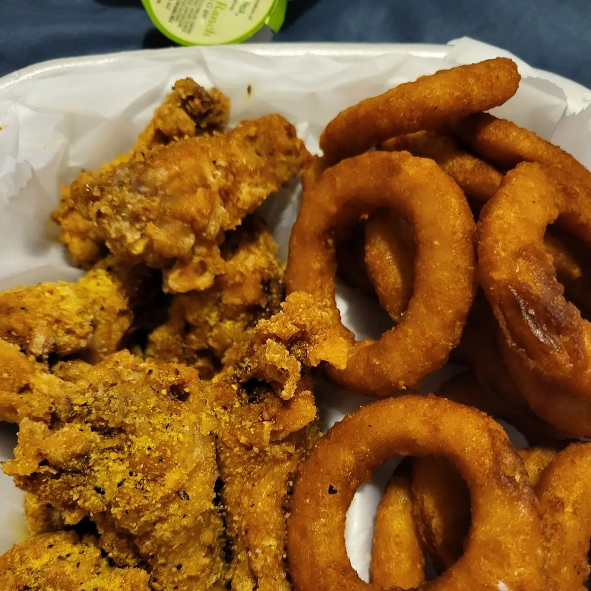 Lemon Pepper and Onion Rings
