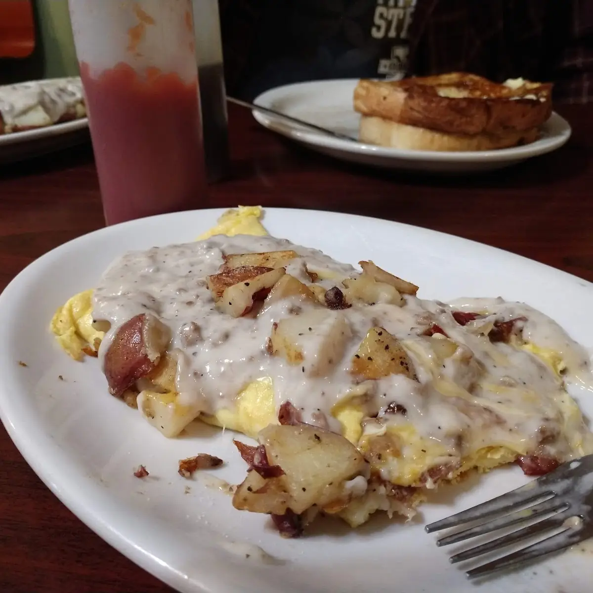 Omelette with Gravy
