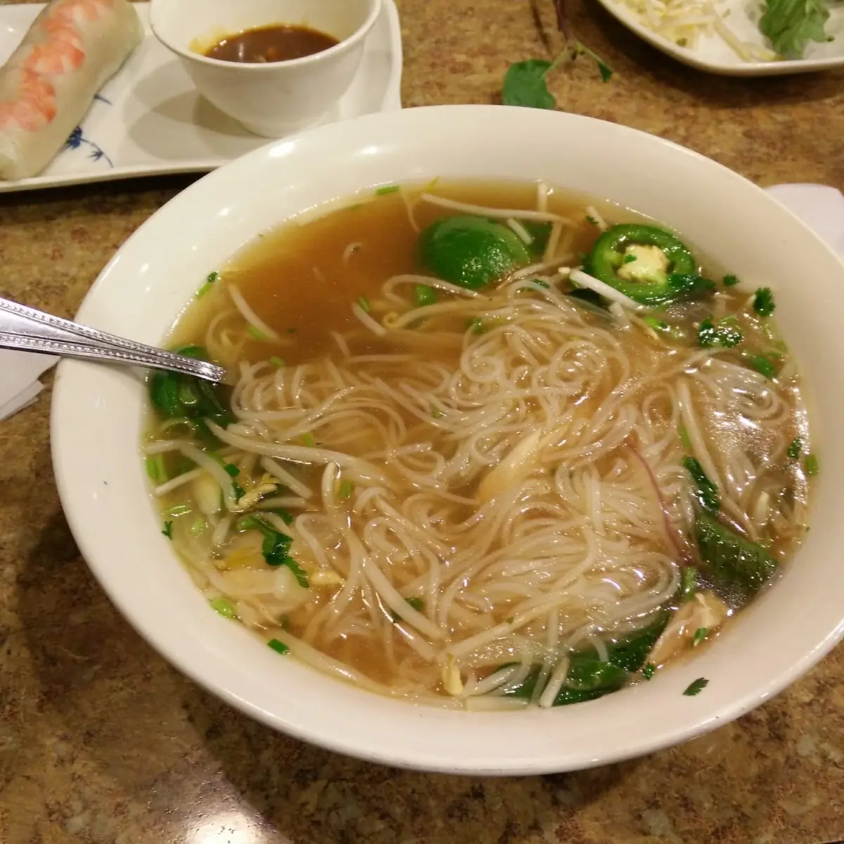 Pho with Rare Steak Brisket