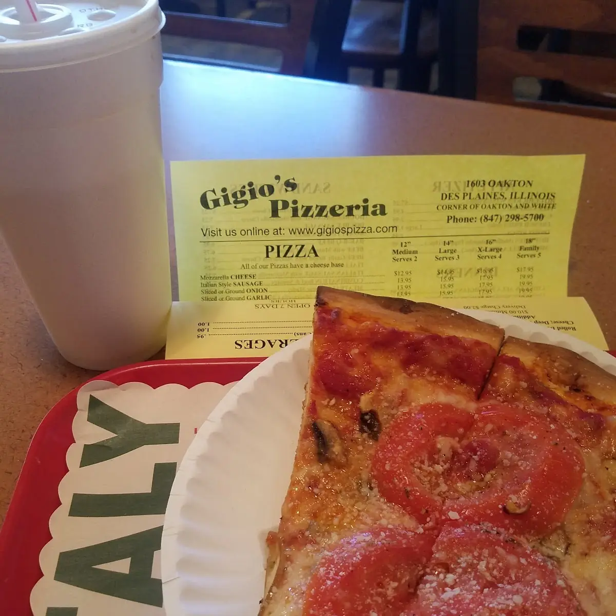 Authentic Thin Crust Pizza