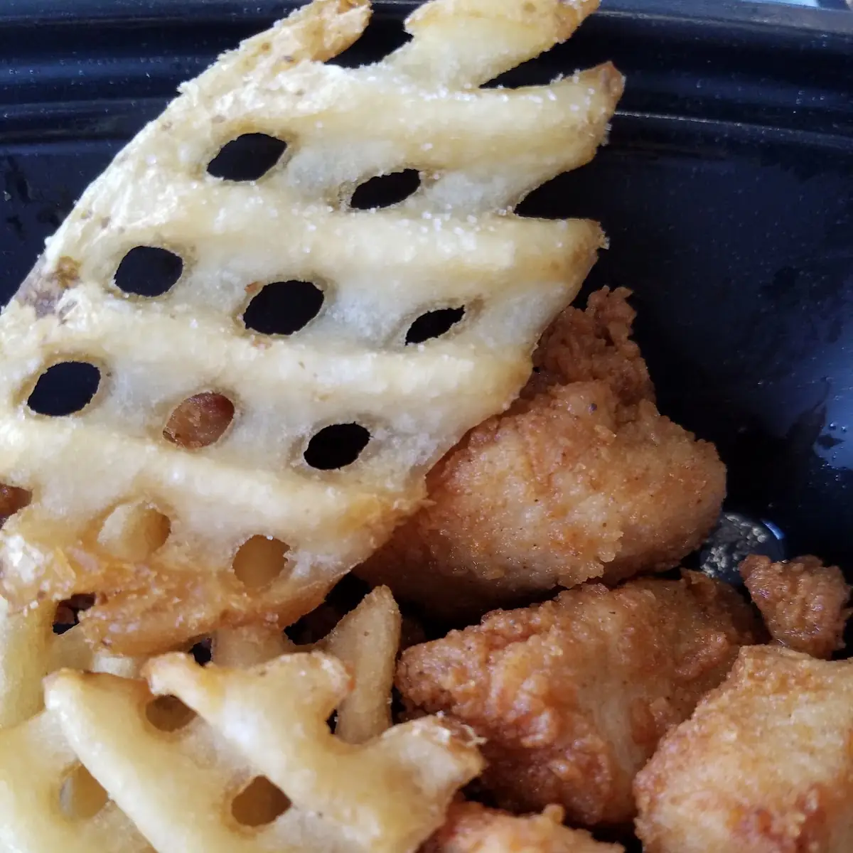 Nuggets & Waffle Fries
