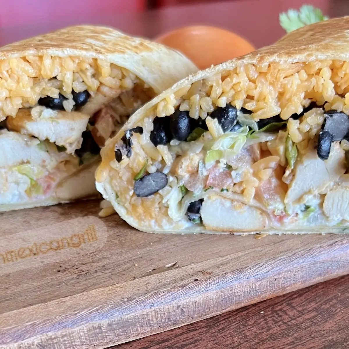 Loaded Chicken Burrito