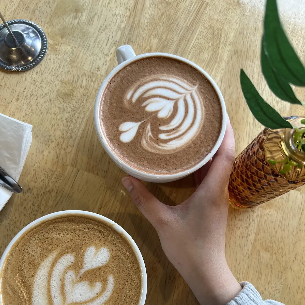 Heart Shaped Latte Art